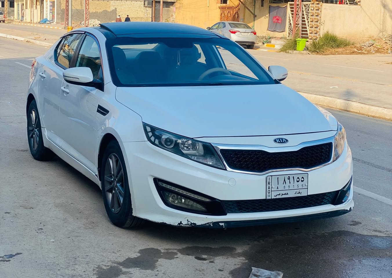 السلام عليكم … تحية طيبة

كيا اوبتيما خليجي مكينة 2400 دوش فول مواصفات 1/1 رقم بغداد بأسمي سنوية للـ2027 السونار مرفق مع المنشور بدون اي ضرر بالداخل خارجي فقط صدر جديد حدادية تخم تاير ياباني اصلي السيارة جاهزه على آخر حباية 

السعر : 109$ 
للإستفسار : ***********
العنوان : واسط - الصويرة
