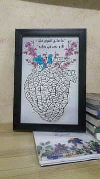 إطار قرآن • تشجيع حفظ • قلب