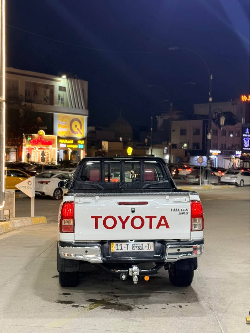 هايلوكس دبل
مكفول فقط مكانين بارد صغار
كير محرك بالشرط
88,000km ⭐️
قطعتين تبريد 
شاشة كبيرة 
كاميرا خلفية 
گير اوتو 
تخم تاير جديد 
265 وبيها مجال 
***********
*********** كركوك, العراق
