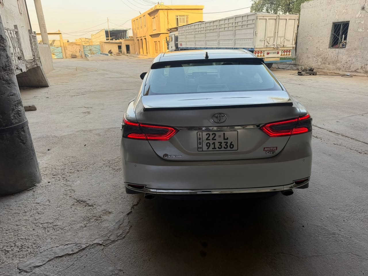 سلام عليكم كامري لبيع مديل ٢٤
سياره كفاله عامه بانزين فقط مو هابير 

ماشيه ٣٢ الف حقيقي رقم اربيل باسمي 

خليجي ورد صين فول موصفات
***********
