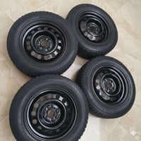 جنوط حديد ١٤ • مناسب اكسنت/ريو/افيو/اوبيترا • تايرات نص عمر