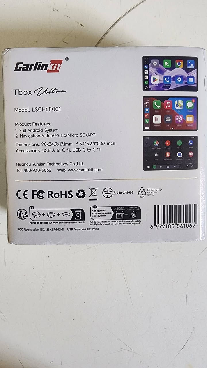 احدث كار بلي من شركة كار لنك ذاكرة 8 و 256 أندرويد 15 جديد لوك السعر 250 الف


**إذا كنت صاحب هذا الإعلان وتريد حذفه لأي سبب، رجاءا أرسل رسالة إلى الدعم الفني**