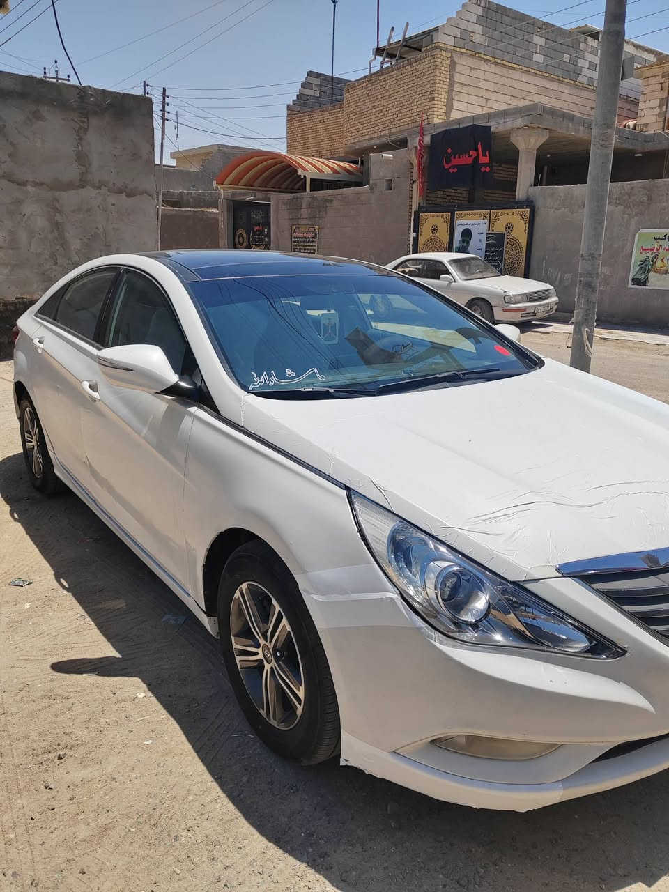 السلام عليكم سوناتا كارتون السياره جديده دخول جديد ادوات تبريد حداديه تخم تاير مكينه كير ويلات كله جديد رقم وسنويه شمالي حساسات خلفيه كامره شاشه نقص ما بيها موديل 2014 غاز ابلاد كصه جنطه فوووول مواصفات العنوان البصره استفسار *********** امراوس ماكو مشكلة
