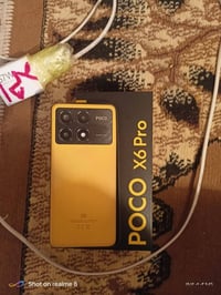 شباب بوكو x6برو 5G  الذاكره 512 الرام 12 أساسي  السعر 270 وبي مجال 🩵 ا...