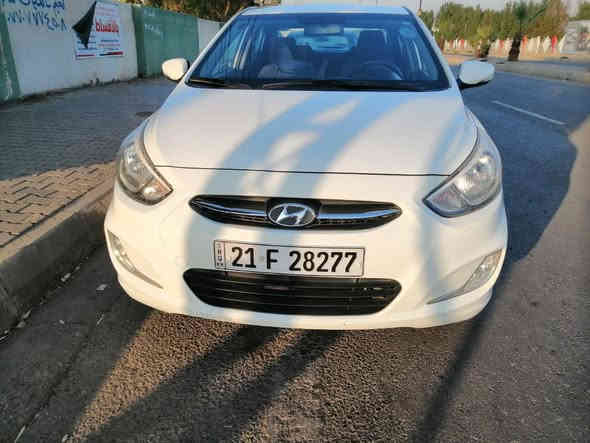 السلام عليكم 
للبيع فقط بدون مراوس بدون اقساط الماتعحبه السياره يصلى ع نبي
اكسنت موديل 16
سنويه جديده ل28
بطاقه بانزين بيها
سياره جديده كلش بدون صبغ بيها رصعتين فقط 
كير محرك كهربائيات اطارات كلها بشرط سنويه بسمي شرط التحويل والوكاله 
مكاني كركوك حي عدن 
سعر 112

للاتصال***********
