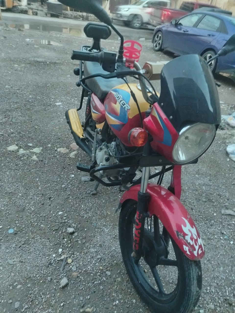 سلام عليكم ورحمة الله وبركاته
دراجه بوكسر للبيع اي نقص مابيهه
اخوان دراجه عليهه مكينه شك الكع تفحص وشوف
سعر 650
مديل 2019 داخله بل 2020
رقمي ***********
وتساب
