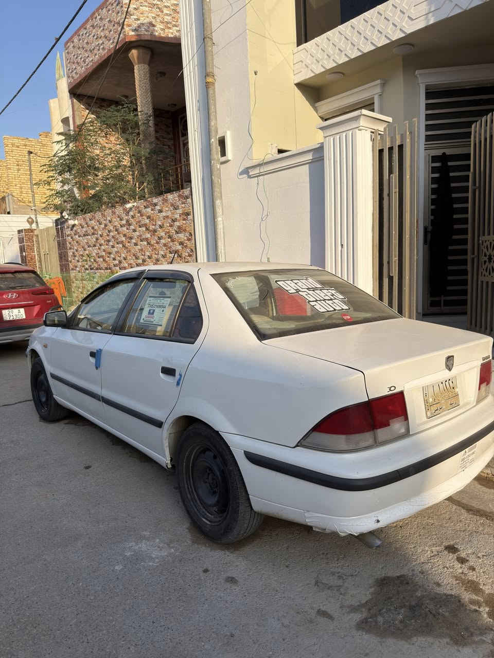 السلام عليكم
سمند موديل 2010 كفاله السيارة رقم واسط شرط التحويل مباشر مالك دخل بصرفيات السنويه ولا بتجديد الرقم تستلم صافي سيارة نضيفه كلش كير مكينه خير من الله تخم تاير جديد لوك شاده بأيدي ترايك وين متريد 
معروضه ب43 وبيها مجال للعزاز مكاني واسط الكوت 
*********** هذا رقمي اتصال او واتساب واني خادم
