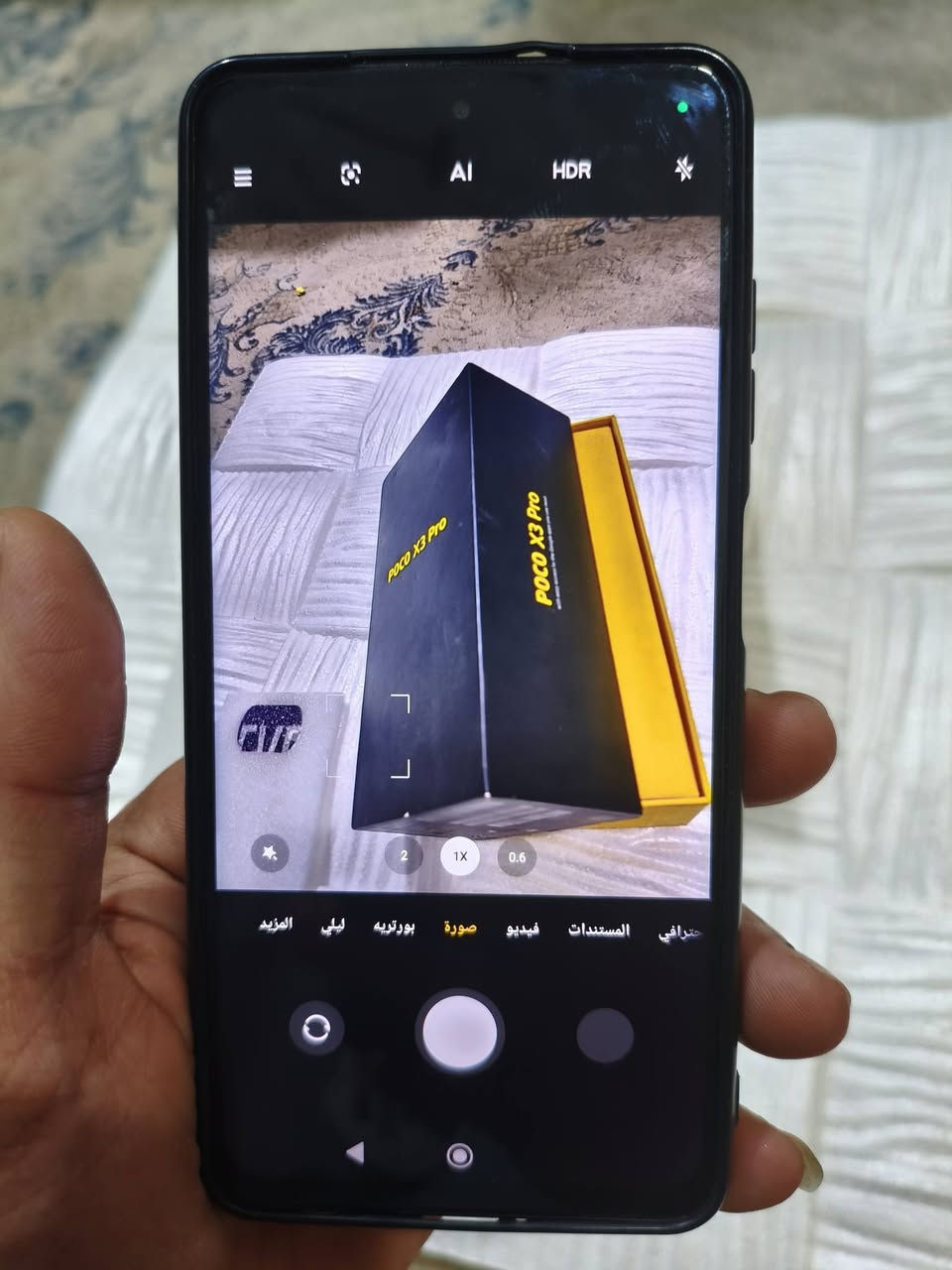 بوكو x3برو ذاكره 256 سعر 170 وبي مجال مكاني حي الخليج
***********
