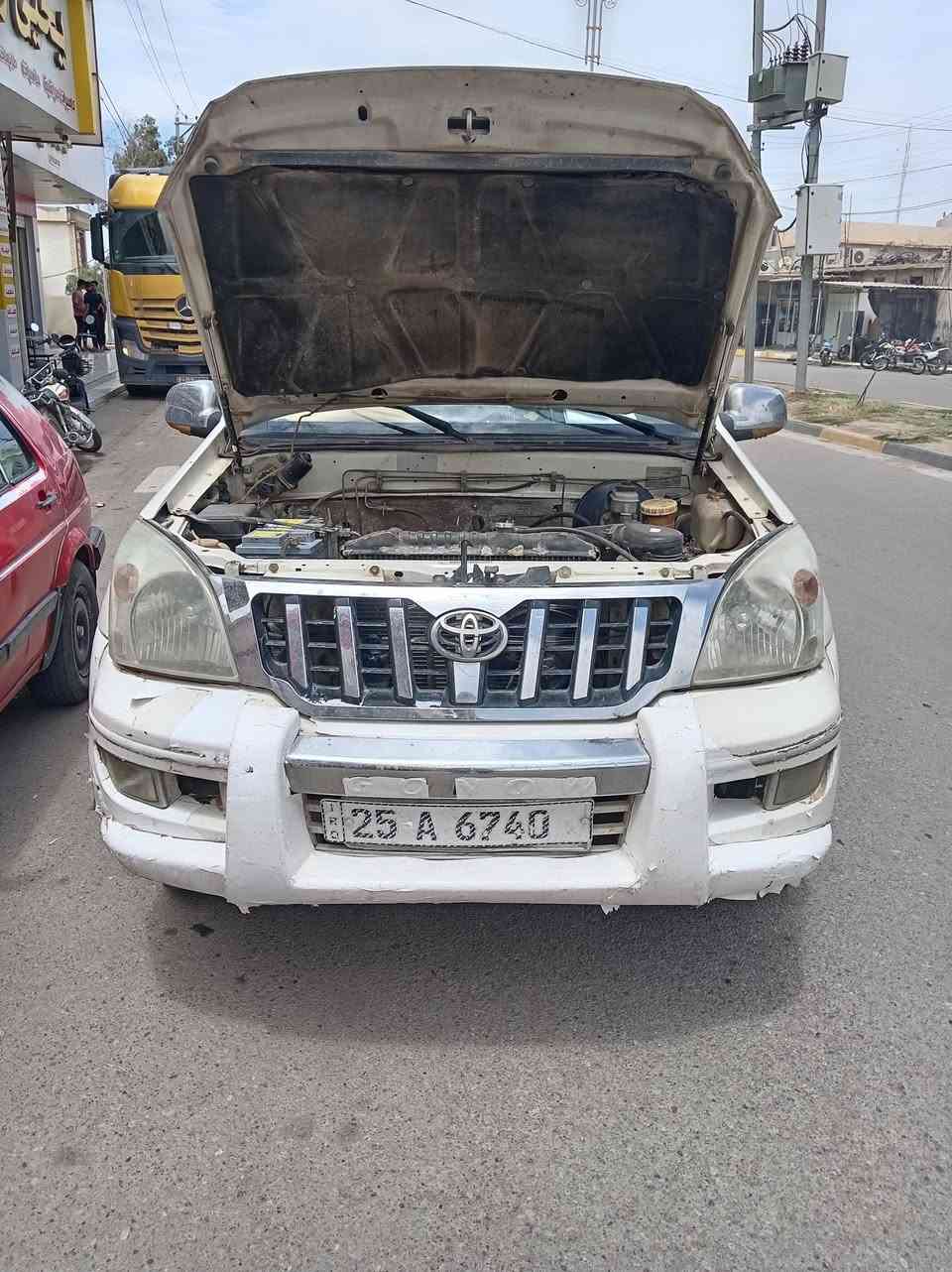 كوناو برادو صيني موديل ٢٠٠٦ رقم كركوك مشروع وطني لغايه ٢٠٣١ مكفوله من صبغ بلضربه للبيع مكان كركوك شرط تحويل سعر ٦٠ وبي مجال ***********
