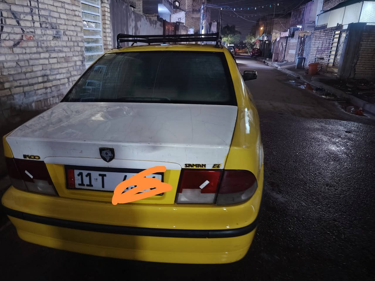 سمند مديل ٩ مابيهه اي نقص السياره تبريد شغال بس رنكاد بيهه  السعر ٢٥ لاتصال ***********
