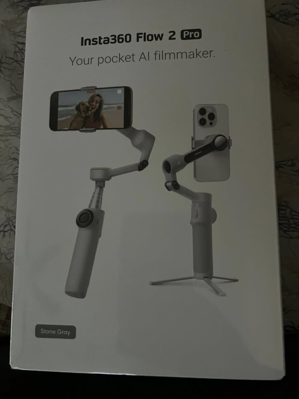 انستا360 حزمة تتبع الذكاء الاصطناعي فلو 2 برو رمادي - جيمبال جوال بالذكاء الاصطناعي الاول في الصناعة مع قاعدة ابل، تتبع دوران 360 درجة، امالة حرة، حامل ثلاثي مدمج/عصا سيلفي، مثبت فيديو محمول للسفر
اختيار أمازون


**إذا كنت صاحب هذا الإعلان وتريد حذفه لأي سبب، رجاءا أرسل رسالة إلى الدعم الفني**