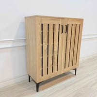 خزانه ٢ باب • خشب MDF • ٨٠×٣٢×٩٥ سم