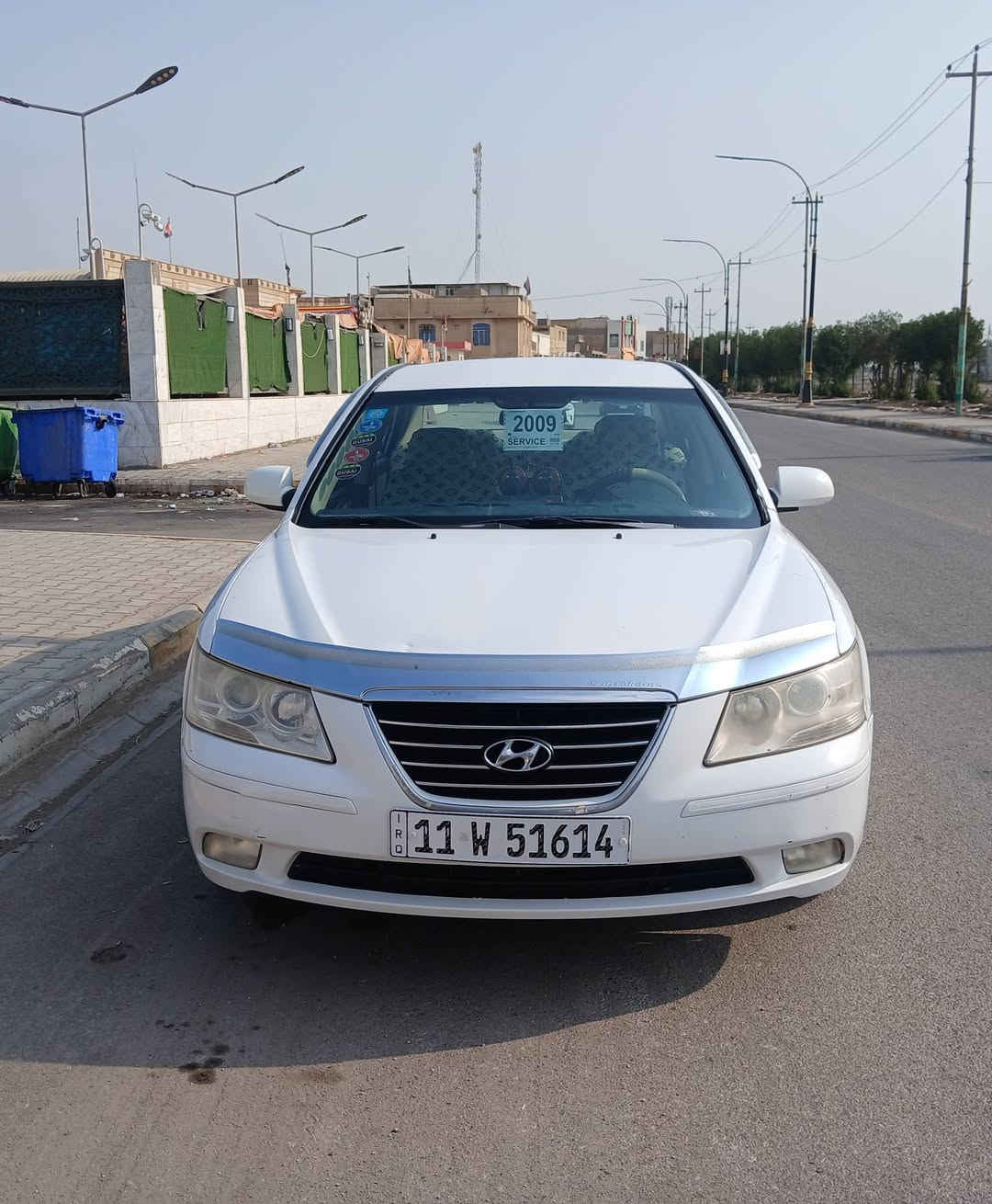 سلام عليكم سوناته ٢٠٠٩ خليجي  رقم بغداد انكليزي بسمي سياره كير محرك مكفولات بيها رشات صبغ مكفوله من الضربه القويه مكانها سماوه رميثه  السعر 105 
***********
