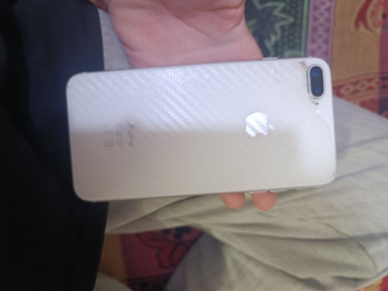 ايفون 8بلاص بطاريه 87 كلشي ما مبدل بي مراوس بايفون فقط مكاني بغداد الغزاليه 