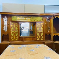 غرفه نوم مستعمله • غرفة اخشاب • صاج عراقي • اثاث غرف نوم • توصيل وشد م...