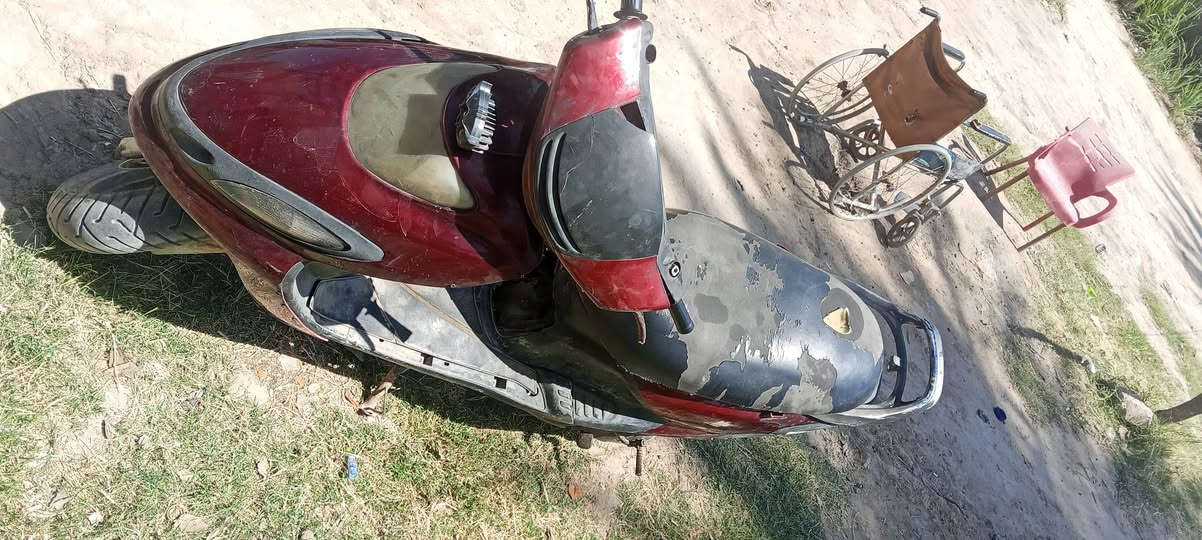 السلام عليكم  دراجة فراشة دوللفين ياباني شغالة ما بيهة اي نقص السعر 200 وبيهة مجال مكاني بابل محاويل ***********
