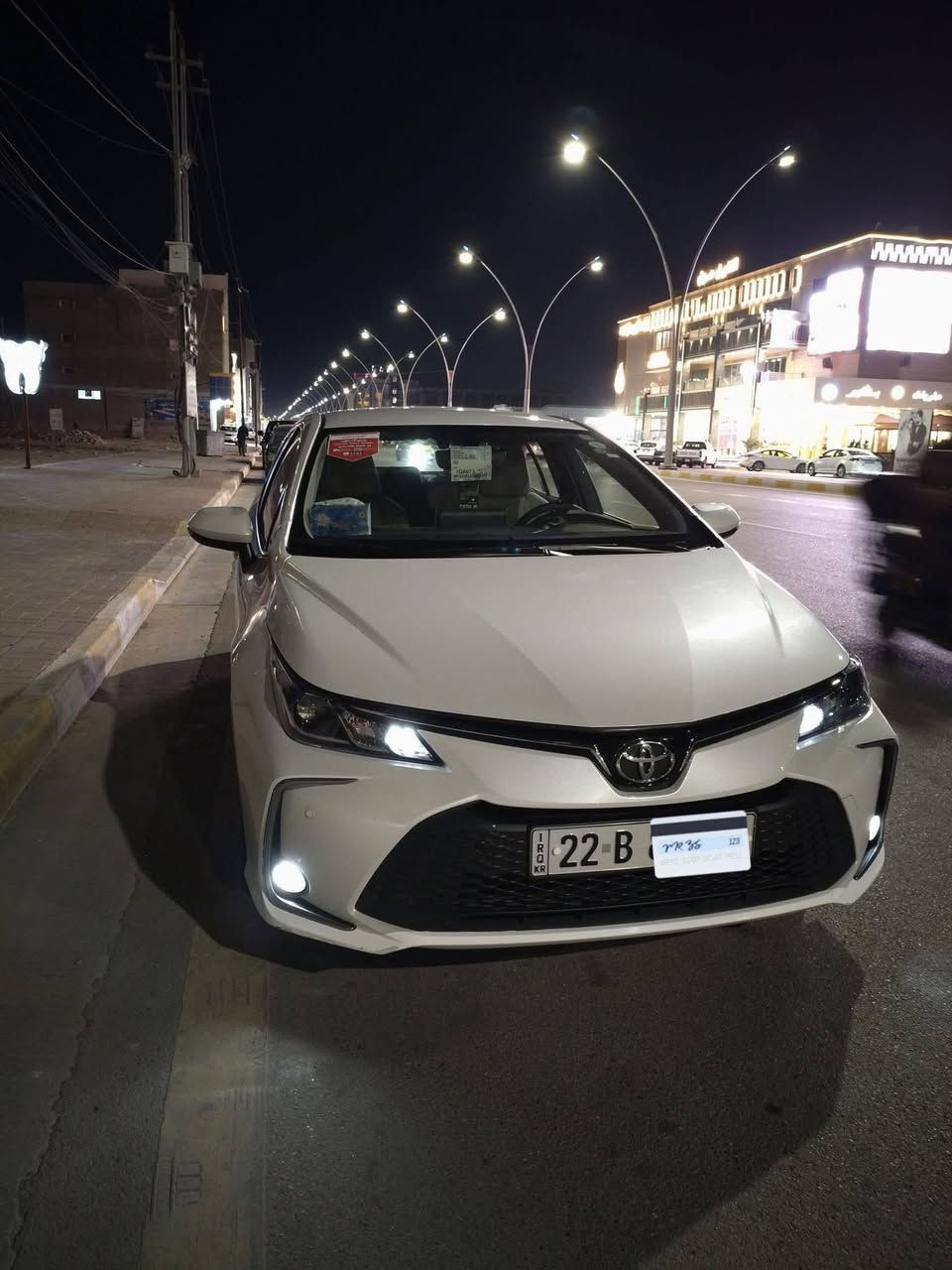 يالله
السلام عليكم 

للبيع كورلا موديل 2023 جيهان اصل  رقم اربيل دولي فول موصفات عدا الفتحه 

بصمه تشغيل بصمه ابواب مري شفط ماشيه 55حقيقي تخم تاير جديد سياره كفاله من صبغ تبيدل وبارد وسونار مرفق مكان. السياره الرمادي السعر 175بيها مجال قليل للا تصال ***********فقط بيع بدون مراوس
