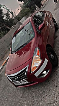 نيسان فيرسا 2019 حادث جاملغ خلفي صبغ جاملغ امامي تبديل بدون دواخل واير...