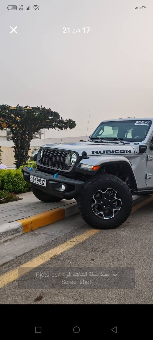 جيب رانجلر 4xe ربيكون لمتد
موديل 2022
  وارد امريكي
أعلى فئة بالرنجلر جناية الرنجلر يعرفون هاي الفئة

 Jeep Wrangler 
 Unlimited Rubicon 4Xe 2022 Silver 2.0L 4 vin:

رقم الشاصي
 1C4JJXR62NW259210

حجم المكينه : 2000 تيربو بنزين + هايبرد + هجين شحن منزلي
المسافه المقطوعه : 22 km       
                       الضرر : موضح بالصور صبغ جاملخ امامي  وخلفي 
                   الايرباك : دركه فقط 

#المواصفات 
1.قماره تتفصخ اصير كشف
2.بصمه 
3.لوكير
4.كشافات 
6.شحن خارجي
7.هيتر بالاستيرن 
8. شاشه
9.هيترات بالكشنات
10.تشغيل عن بعد
11.كشنات جلد 
12هيترات بالكشنات
 

🟩 السعر  _ مناسب 310 ورقة ترهم مراوس بجكسارة مودديل حديث 

رقم بغداد تحويل باي مكان
  
تفاصيل اكثر هذا رقمي ***********

مكاني بغداد العبيدي شهداء الثانية بغداد, العراق
