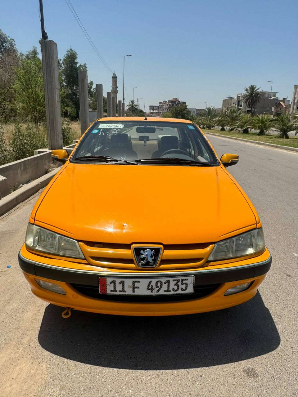 سلام عليكم بيجو باص موديل ٢١  منضومه غاز سياره كفاله عده ضربه الي موضحه بصوره السعر ٧٥ العنوان بغداد رقم ***********

