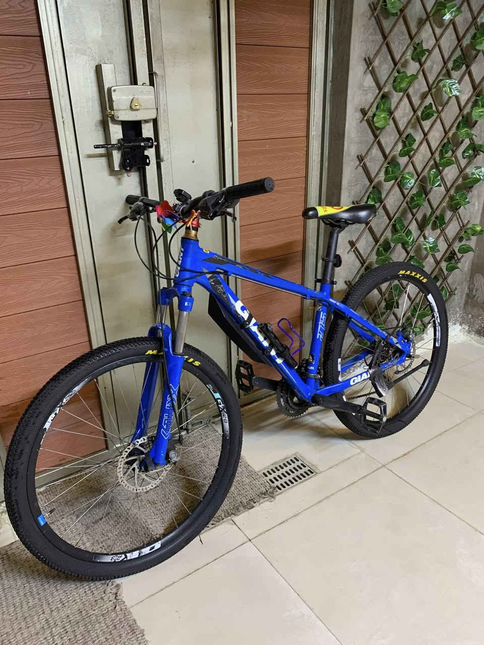 🚲 للبيع: بايسكل جبلي جاينت (GIANT) أصلي - بحالة ممتازة🟦

جبلي (Mountain Bike) هاردتيل.⛰️

 (الفريم): ألمنيوم خفيف جداً وقوي (Aluxx Aluminum)، تصميم هيدروليكي مريح للمسافات الطويلة.✅

(الإطارات): تايرات أصلية ماركة Maxxis (ماكسس)✅

ويلات ألمنيوم دبل وول ديسك (Giant GX28)، قوية وتتحمل الصدمات.✅

منظومة سرعات متعددة (شفترات شيمانو) مع دنديل ثلاثي أمامي يوفر سلاسة تالية🟥

(المساعد الأمامي): مساعد أمامي (Fork) يمتص الصدمات بشكل ممتاز، يمنحك راحة كاملة بالمطبات🟦

حجم(27.5)

السعر-350 الف

العنوان بغداد مدينة الصدر
للتواصل ***********
