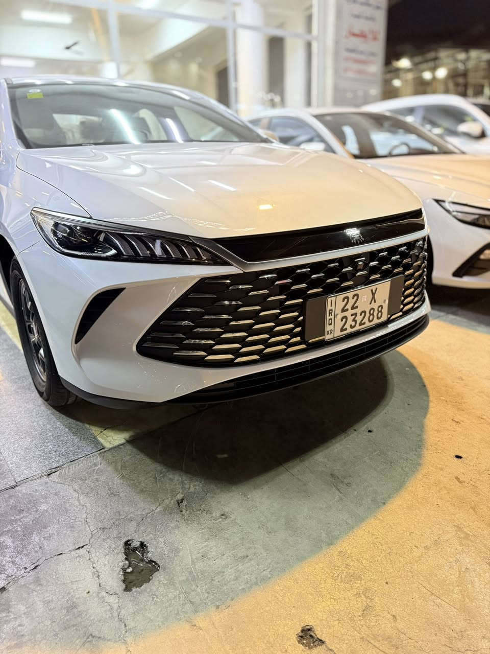 سلام عليكم .. BYD QIN PLUS موديل 2025  هايبرد بانزين كهرباء داخل جلد ابيض رقم اربيل تحويل او وكاله مجانيه لزياده المعلومات الاتصال ب ***********

