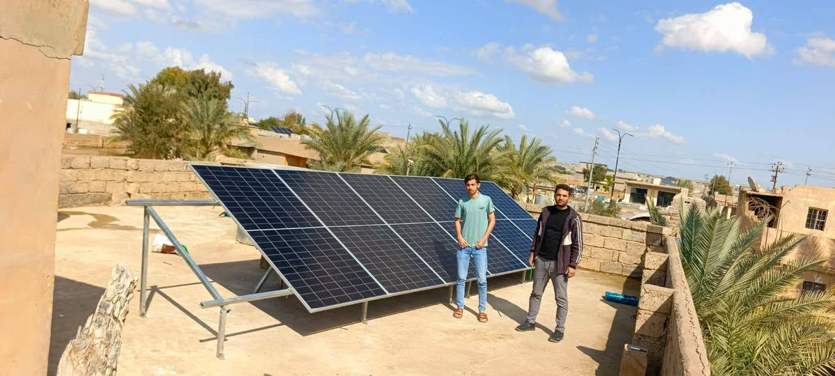 شركة الشروق للطاقة الشمسية النظيفة
👈👈👈👈في كل مكان وفي كل دار 👉👉👉👉

 👍🏻شعارنا الدقه والإتقان والاخلاص بالعمل 👉

تم بحمد الله وتوفيقه تنصيب منظومتان  طاقه شمسيه 
في محافظة صلاح الدين قضاء الشرقاط الساحل الأيسر قرية اسديره الصحن 

للأخوة 
منتظر العيدان 
كريم العيدان 
 /الاثنين /16 /  3 / 2026

 قدرة المنظومة الواحده 
👍  12 أمبير ليلي و 12 أمبير نهاري 🔅 💫💥

مكونات المنظومات
بطاريه 15 كيلوواط  بكج كامل عدد 2 
الواح عدد 12

عاشت ايديكم الكادر المميز
بقيادة الأستاذ ناظم الصحن 
و  الأستاذ عياد الجبوري 

مواد اصليه من ارقى الشركات العالمية 
ضمان حقيقي مع وصل مختوم باسم شركتنا 
صيانة  كادر متخصص في صيانة المظومات بشكل دوري وفي اي وقت  

شركة الشروق للطاقة الشمسية النظيفة مستعدون لشد وتنصيب الطاقة الشمسية خارج وداخل المحافظة وبسعر مناسب جدا 
متوفر منظومات طاقه شمسيه ونقد اقساط عن طريق ماستر كارد او كي كارد الرافدين حصراً 
موبايل 
 استاذ سعيد *********** 
استاذ ناظم *********** 
استاذ عياد ***********
