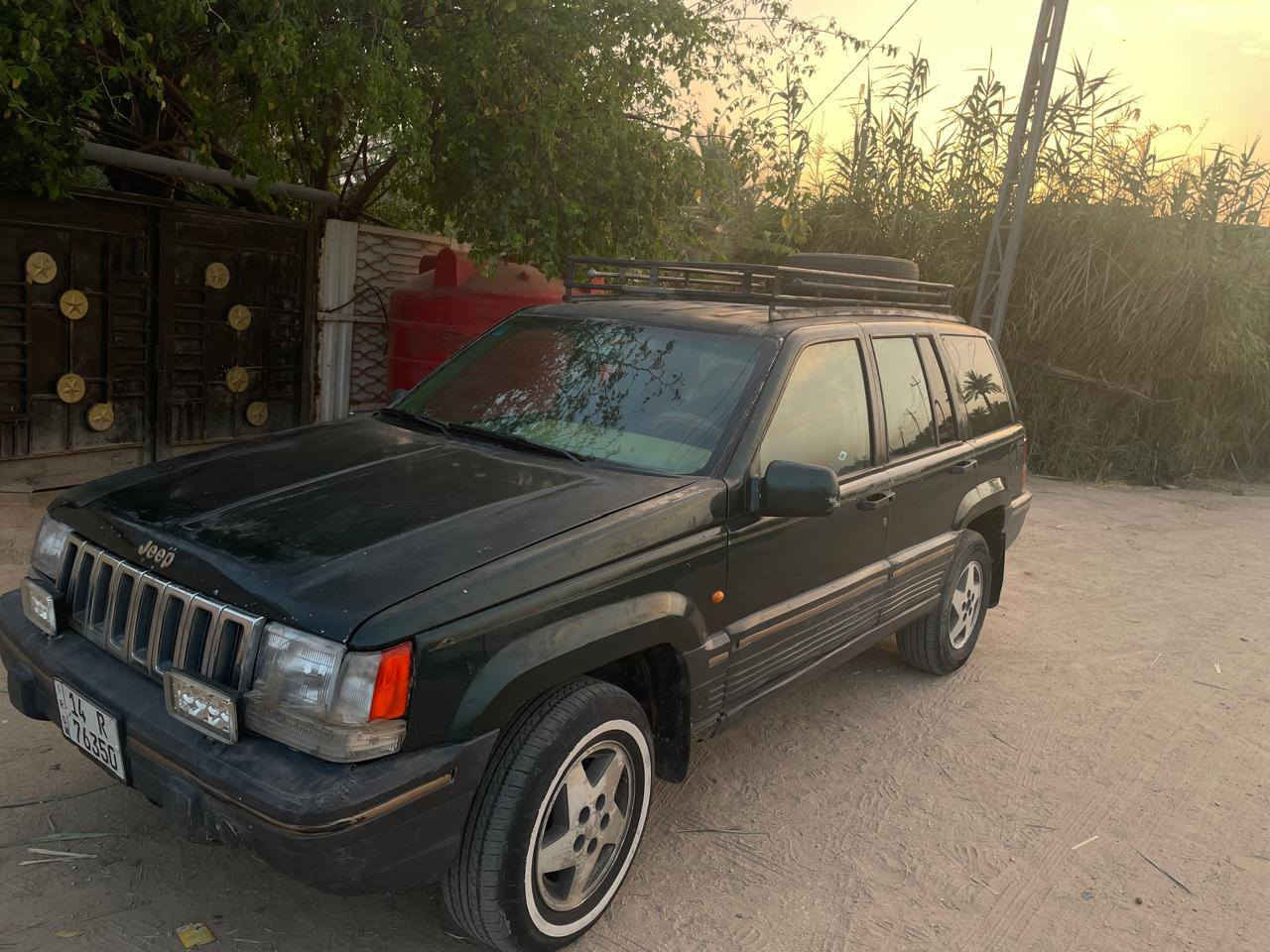 سلام عليكم متاح جيب شيروكي مديل
93 لون زيتوني محرك وكير بطه سيارة جاهزه تبريد رقم بصره 

نكليزي سنويه ال 2030 مكان كربلاء سياره خير من الله للاستفسار رقم جوال *********** السعر 44 بيه مجال
