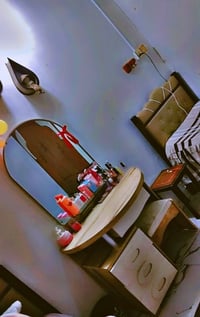 غرفة بناتية كاملة • كنتور كويتي ٤ أبواب • مراية مودرن