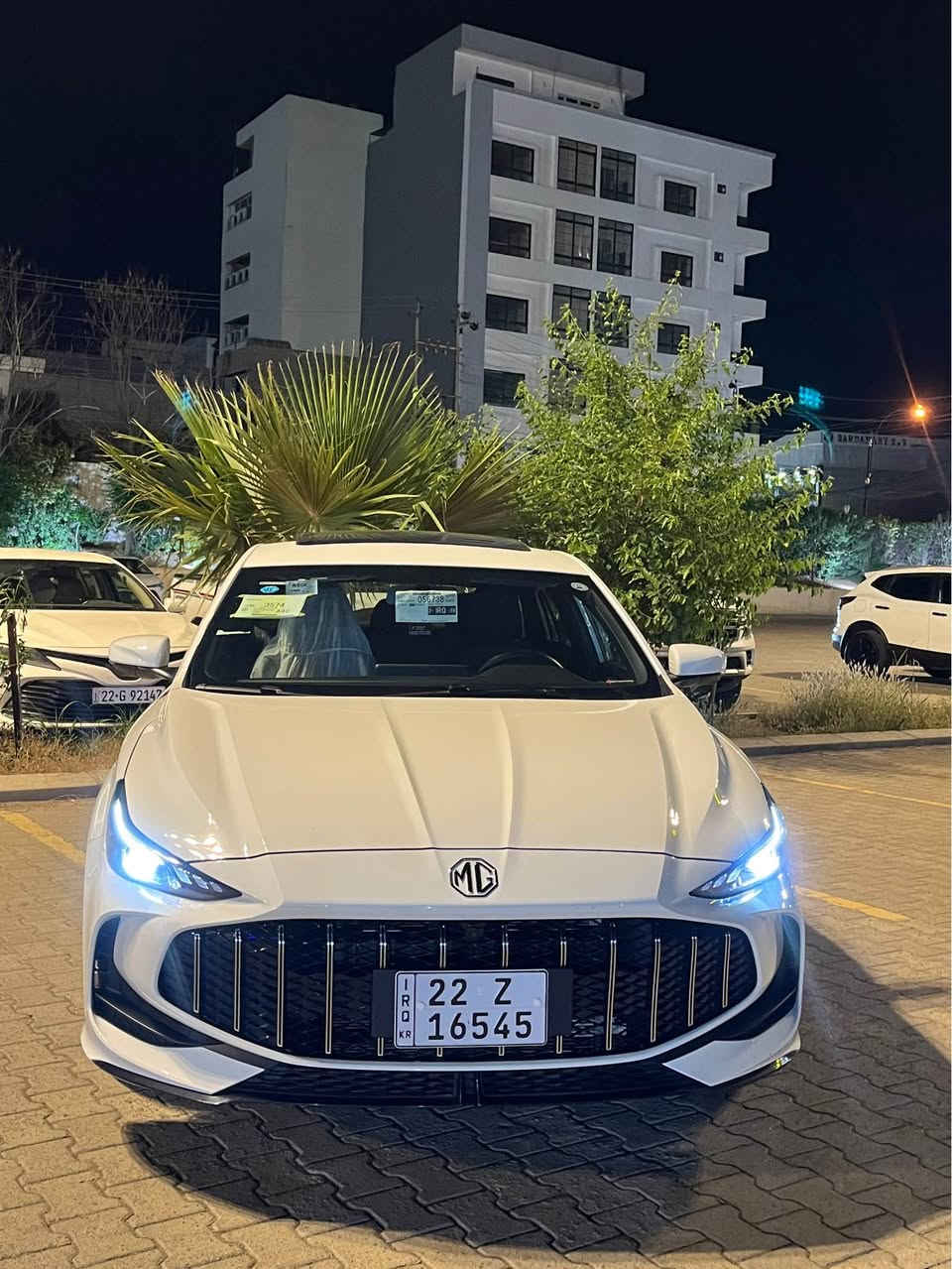 بسم الله الرحمن الرحيم 
                                           2025.     MG GT  ✅
فوول فوول شاشە ئەکتیف سلايد بەسمە 
ئۆتۆ هۆلد برێک بەسمە 5کامیرا 360دەرەجە✅
سەیارەکە:10,000
دوو بەسمە بیلادی 
بێ سبوخ بێ تحدیل بەشەرت
نرخ:-125
ژ.م:-*********** أربيل, العراق
