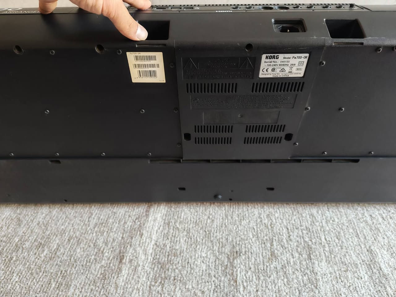 Korg p700 خاوين لوك كه م جانتاي خوي له گه له نرخ 850 دولار
کرایته وه ته نها بو خاوینکردتی پیک به شه رت ***********
