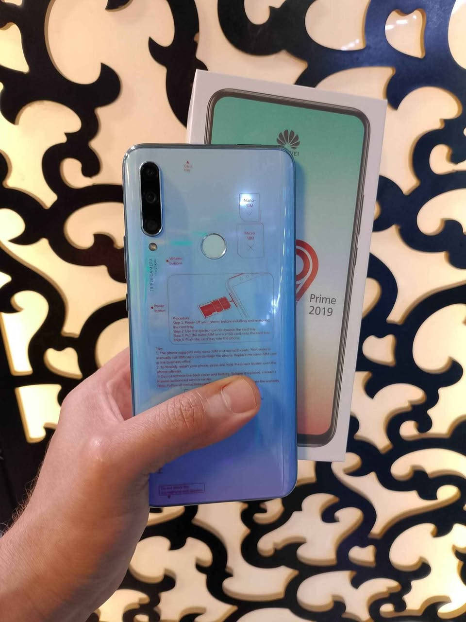 هذا اول هاتف اجه بكاميرا منبثقه من هواوي
▪️هواوي Y9 prime 2019▪️
متوفر 🔸جملة 🔸مفرد 
🔴 سعر المفرد (( 120 الف ))
كامل الملحقات
🔹الذاكرة ١٢٨ كيكا  مع رام 6 كيكا
🔹المعالج: ثماني النواة Hisilicon Kiri  تكنولوجيا 12 نانو
🔹الشاشة: 6.59 بوصة بدقة FHD+ 
يحمل كل التطبيقات والالعاب كاميرا أماميه منبثقه بدون نوتش
العنوان/ بغداد - زيونة - شارع الربيعي  - مول دريم ستي 
🚕متوفر توصيل الى جميع محافظات العراق 
اذا تاخرت بالرد اتصل أو راسل  
***********
واتساب 
*********** بغداد, العراق
