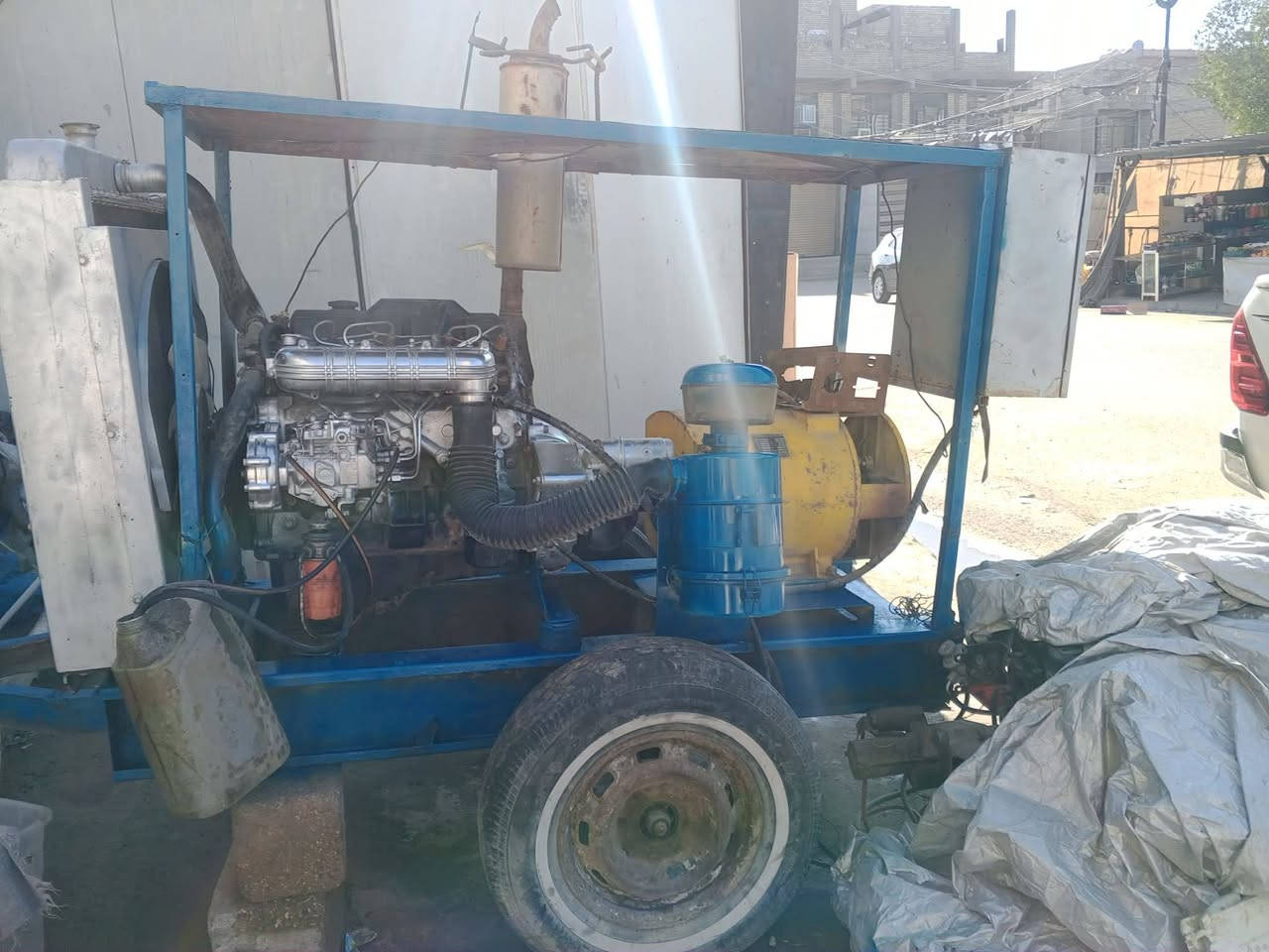 السلام عليكم مولد كيا شغال على الفحص والحمل نظيف كلش ألعنوان بغداد البلديات مكينة ٧٠١ توليد ٣٠ كيفي سنكل العنوان بغداد البلديات اتصل على الرقم وسهلة ***********بي واتساب
