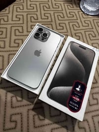 آيفون ١٥ برو ماكس • ٢٥٦ • بطارية ٨٥%