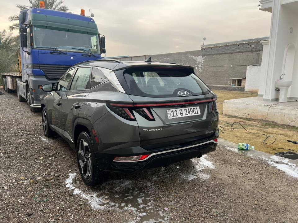 توسان للبيع 2022 فول مواصفات فتحه داخل ابيض جلد تدفىه تبريد كشنات دفع رباعي بعد بيهه هواي مواصفات ماشيه 25 الف ميل ضررهه بسيط بدون دواخل بدون ايرباك سليم باب وبنيد ربعه تعمر نفسه بيهه بارد بالجنطه سعر 185 قابل للتفاوض مكان بغداد الكاظميه للاستفسار ***********
