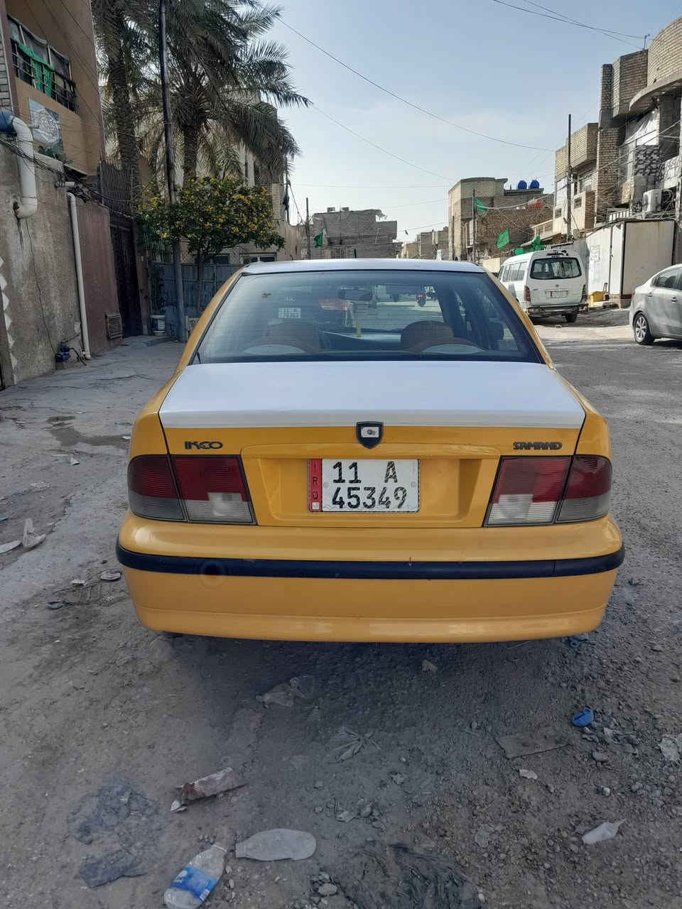 للبيع سمند ٢٠١١ مصفرة هيأة ولا غرامة مدينة الصدر السعر ٣٥ الاتصال على هذا الرقم ***********
