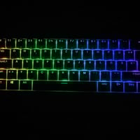 امزون كيبورد ميكانيكي 60% اسمه Royal Kludge RK61 FULL RGB  بلوتوث ----...