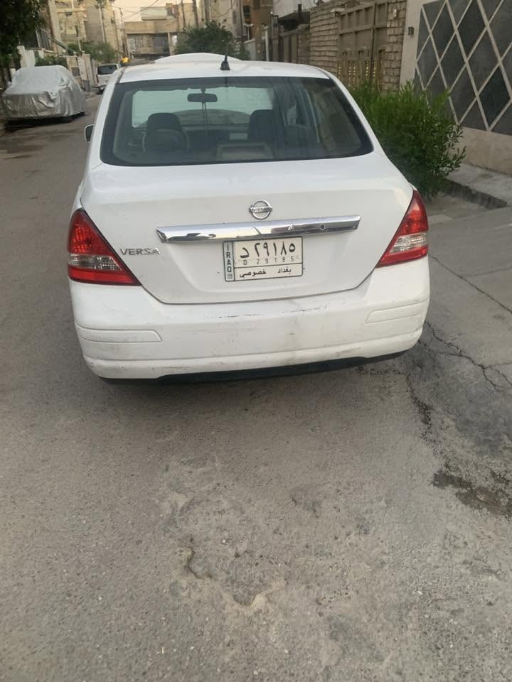السلام عليكم سيارة نيسان  فيرسا موديل ٢٠١٠ رقم بغداد 
***********
