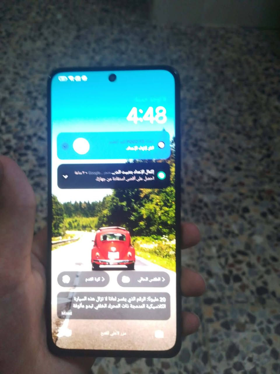 الشاشة: من نوع AMOLED بحجم 6.67 بوصة، تدعم دقة العرض (FHD+)، ومعدل تحديث سريع يبلغ 120 هرتز لتجربة سلسة.
بوكو 5g f3
الكاميرا الخلفية: ثلاثية العدسات؛

الأساسية بدقة 48 ميجابكسل.

عدسة واسعة بدقة 8 ميجابكسل.

عدسة ماكرو بدقة 5 ميجابكسل.

الكاميرا الأمامية: بدقة 20 ميجابكسل.

البطارية: سعة 4520 مللي أمبير، وتدعم الشحن السلكي السريع بقدرة 33 واط. ذاكره 256/11

نظام التشغيل والواجهة: أندرويد، مع واجهة مستخدم شاومي المخصصة. 

الشبكة: يدعم الاتصال بشبكات الجيل الخامس 5g

الحماية: الهاتف مزود بزجاج حماية من نوع Corning Gorill Glass 5 

المعالج: كوالكوم سناب دراغون 870 ثماني النواة (تكنولوجيا 7 نانو) والذي يقدم أداءً قوياً ومستقراً.  مبدل فقط شاشه أَصليه مو عاديه تجي وتفحه والظهر يتبدل ب 5 أَلاف للبيع سعر 150 وبي مجال مكاني نجف الأَشرف متواجد خاص رقم *********** فقط واتساب 
الشاشة: من نوع AMOLED بحجم 6.67 بوصة، تدعم دقة العرض (FHD+)، ومعدل تحديث سريع يبلغ 120 هرتز لتجربة سلسة.

الشاشة: من نوع AMOLED بحجم 6.67 بوصة، تدعم دقة العرض (FHD+)، ومعدل تحديث سريع يبلغ 120 هرتز لتجربة سلسة.
