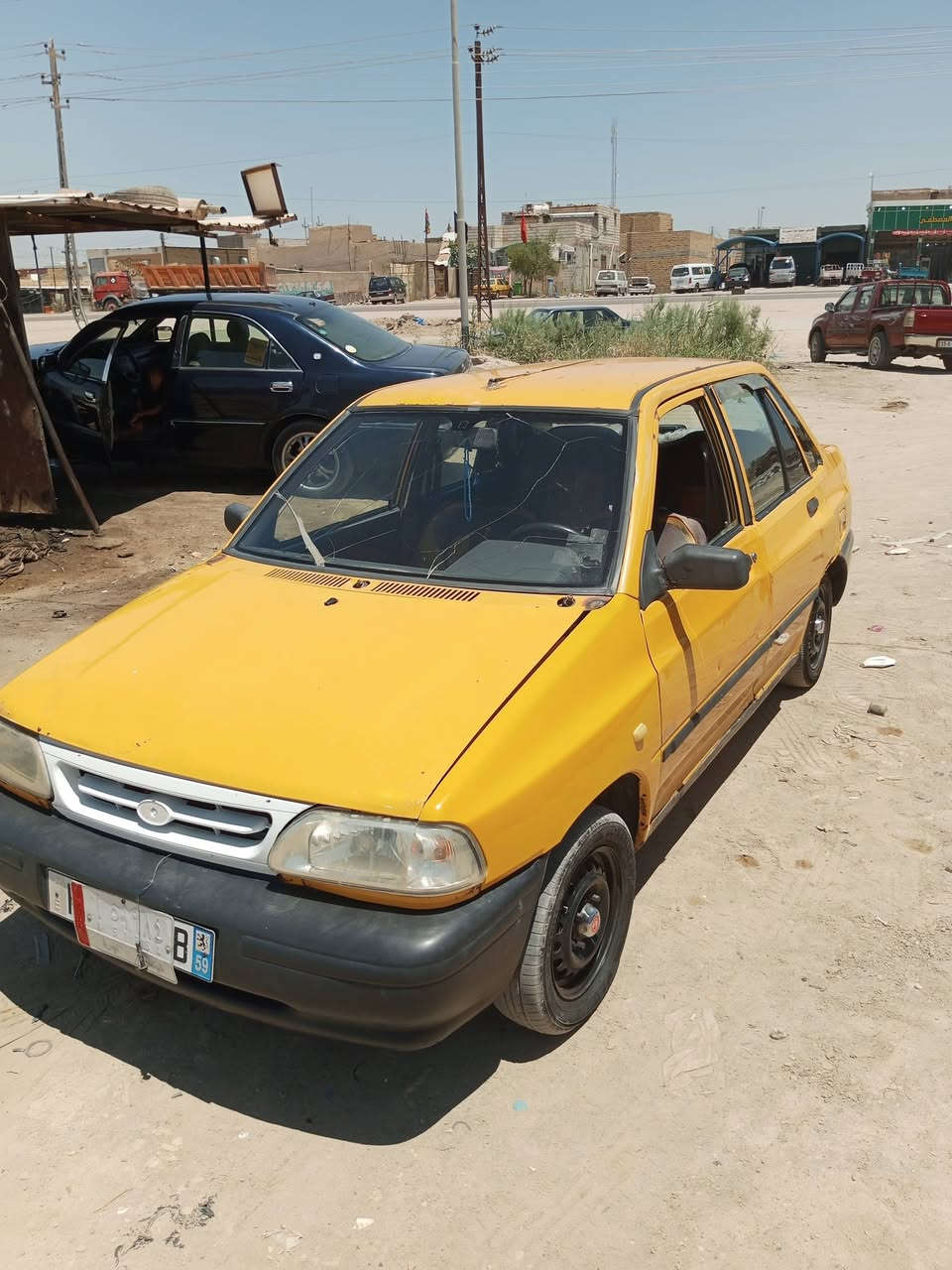 للبيع حلوه سياره مكينه وكير حداديه تخم تاير شواصي حلوه سعره9ورقات بيه مجال تصال *********** مكانه ناصريه فضليه
