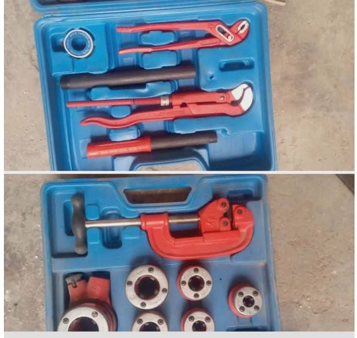 دريل بالة همر وتكشر وتسريف سعره ٤٠
ودايس الماني كامل سعره ١٢٠ العنوان بغداد المشتل


**إذا كنت صاحب هذا الإعلان وتريد حذفه لأي سبب، رجاءا أرسل رسالة إلى الدعم الفني**