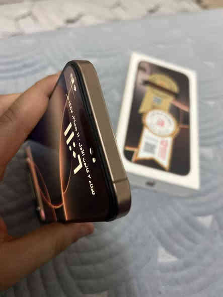 سلام عليكم
16 pro max
دبل خط ZA
256
90🔋
لون ديزرت 🧡
مبدل شاشه كلش راقيه نوعيه ممتازه 
وضهر 
فيس ايدي شغال وتلفون اي خلل مابي 
كله شغال ونضيف 
كارتونه اصليه موجوده 
التلفون دبل خط نسخة ZA انتبه!!
سعر ٩٢٥
***********
