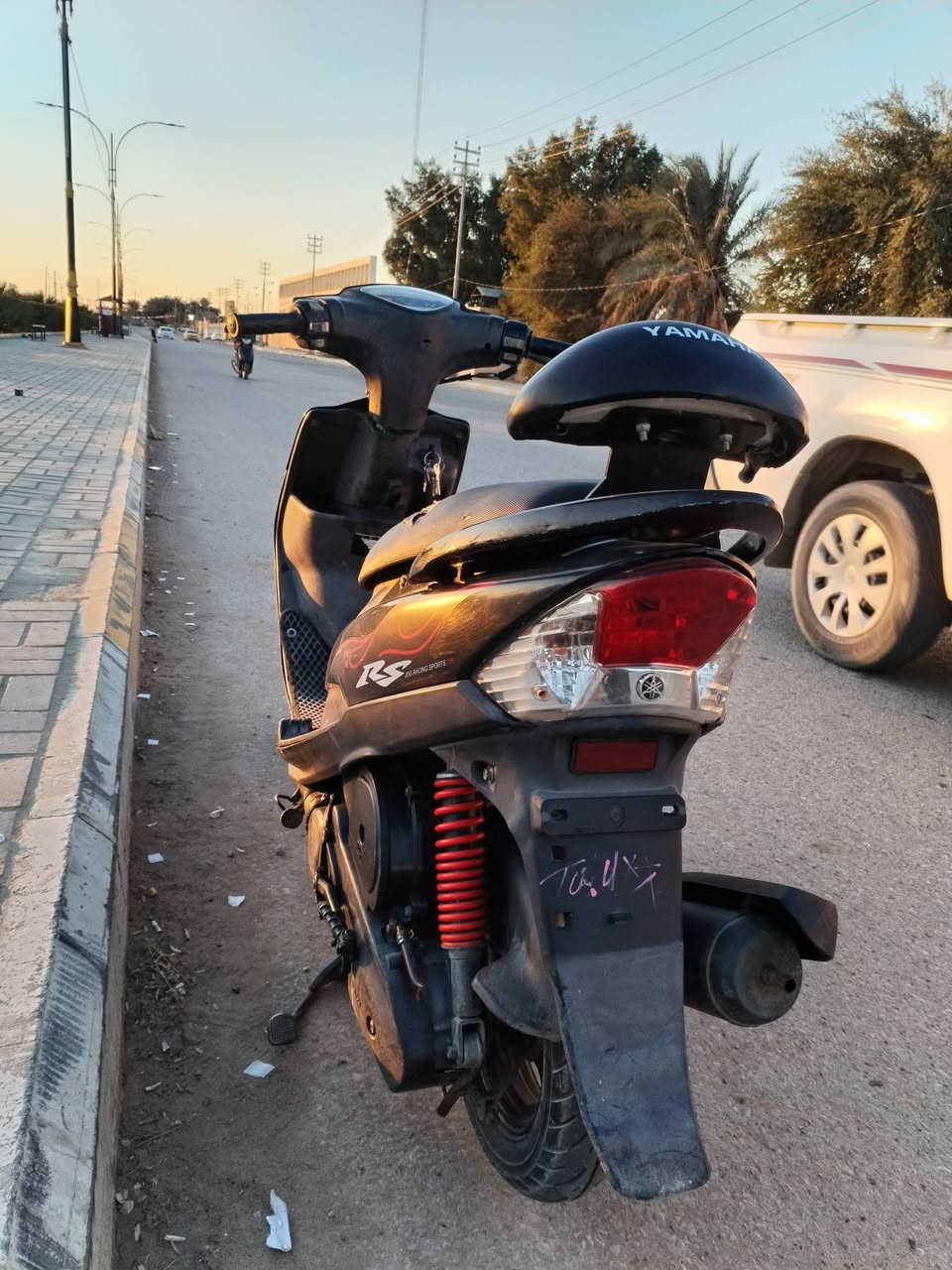سلام عليكم دراجه ماكس عدله نضيفه ما مفتوحه البيع توصل عله هاذه الحساب او رقم *********** مكان في  ال رميثه

