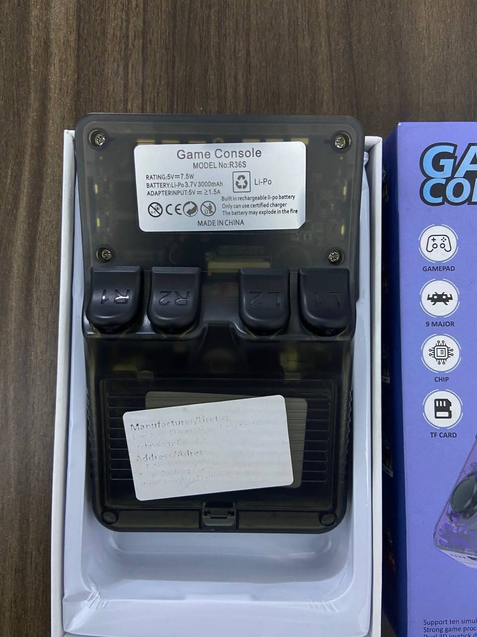 جهاز العاب R36s مع رام 128G السعر 40 الف مع التوصيل 🚗


**إذا كنت صاحب هذا الإعلان وتريد حذفه لأي سبب، رجاءا أرسل رسالة إلى الدعم الفني**