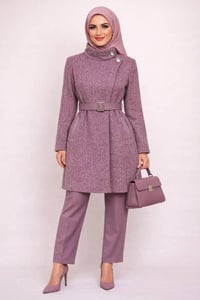 طقم نسواني • قماش جوخ مبطن • مقاسات 38/40/42/44/46