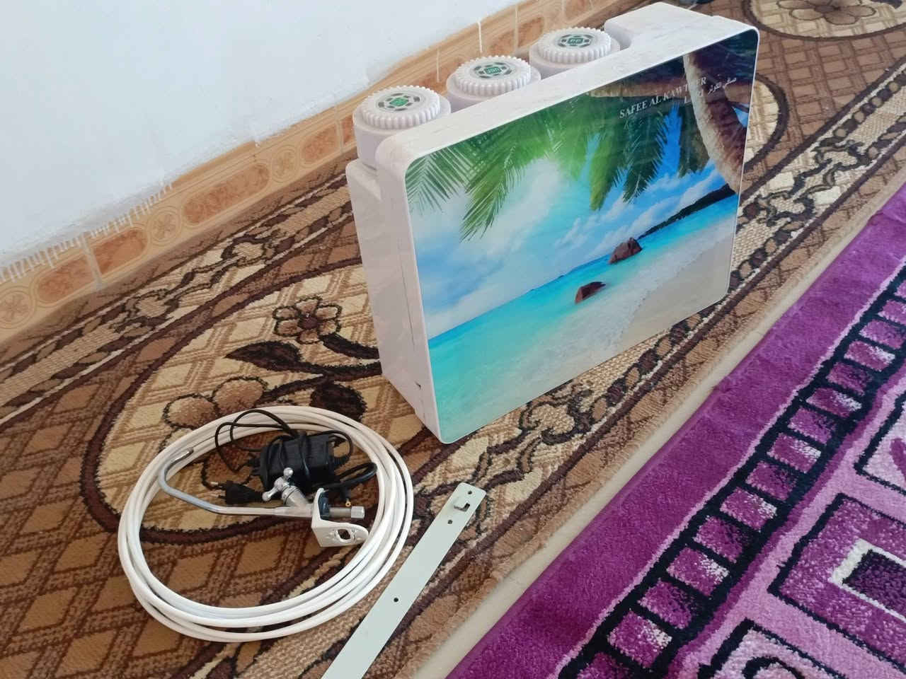 السلام عليكم
للبيع
 تصفيه ماء هذا الموديل فلاتر مخفيه للحمايه من الاتربه سهله بتبديل الفلاتر والتنصيب 7مراحل درجه اولى استخدام قليل جديده مع جميع ملحقاتها .للاستفسار مراسلة الصفحه


**إذا كنت صاحب هذا الإعلان وتريد حذفه لأي سبب، رجاءا أرسل رسالة إلى الدعم الفني**