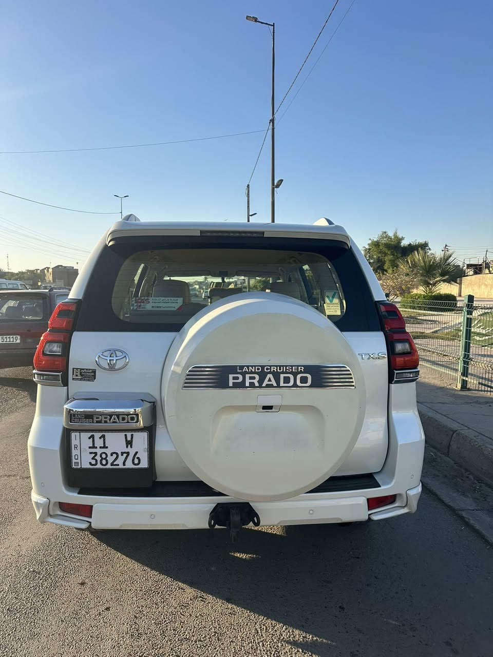 السلام عليكم 
برادو 2019خليجي SAS

مواصفات فتحه كشنات كهرباء دبل تانكي وباقي المواصفات المعروفه 

مكفوله كفاله عامه ما عده دعاميه اماميه صبغ اثر غدوش رقم بغداد بسمي بكان السياره بغداد الدولعي 

السعر 41000

للستفسار الاتصال :***********
