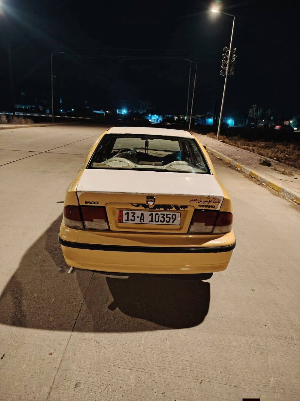 سياره سمند11 سيارة حداديه ومكينه خير من الله سياره جاهزه السنويه 27العنوان بصره ابو الخصيب ***********ع
