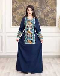 دشداشة نسائي • كشمير مراسي • فري سايز 3XL