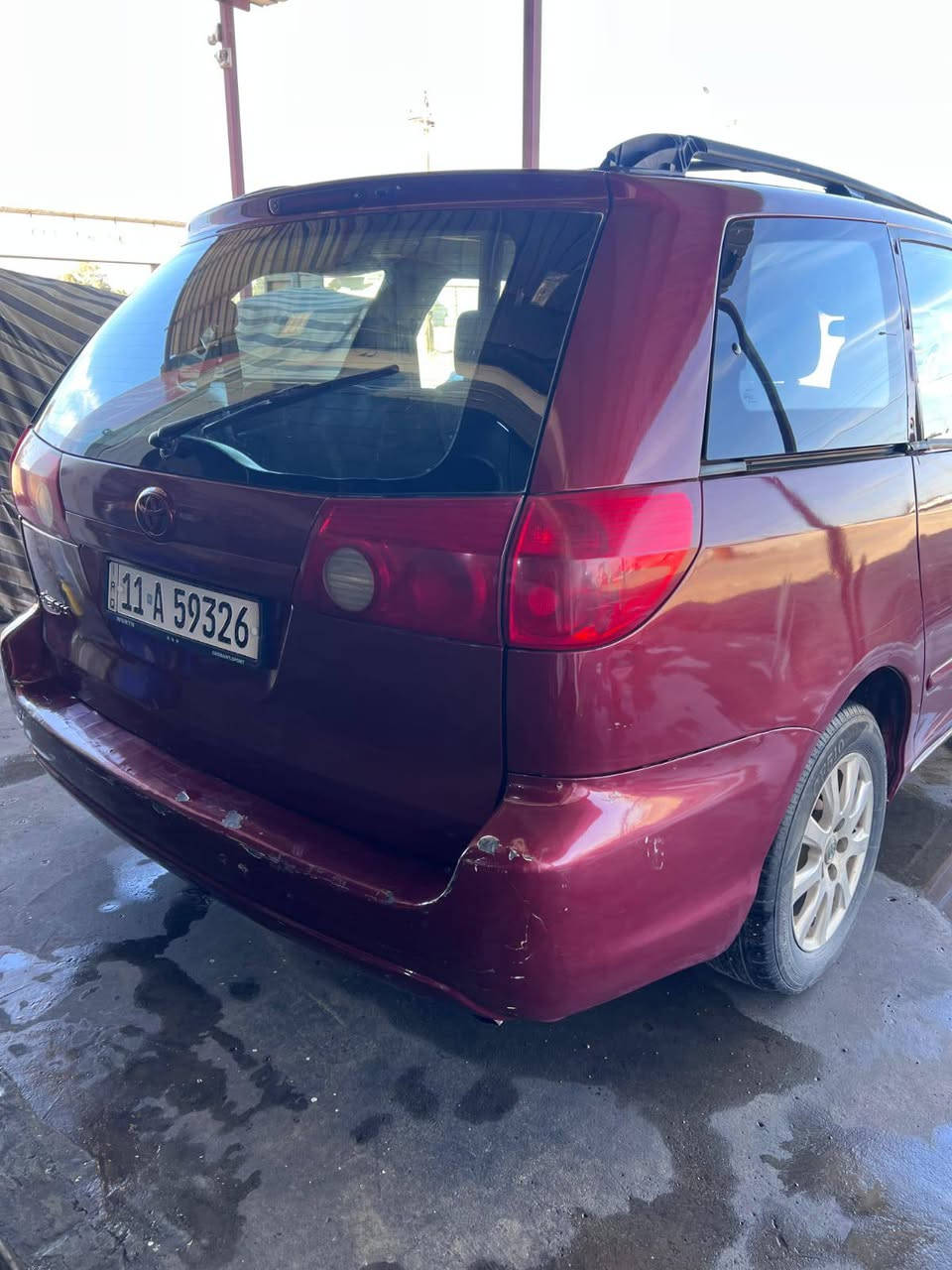 تيوتا سينا موديل 2008 
السلام عليكم سينا 2008 مصبوغه عام(اثر جراد) 
محرك 3.500 v6 سته سلندر
محرك مكفول والكير بي عطل كونترول
ادامه كامله لميكانيك السياره، فلاتر وزيوت
تايرات نص عمر 
السعر 75 وبيها مجال بسيط
مكاني بغداد، رقم ***********
